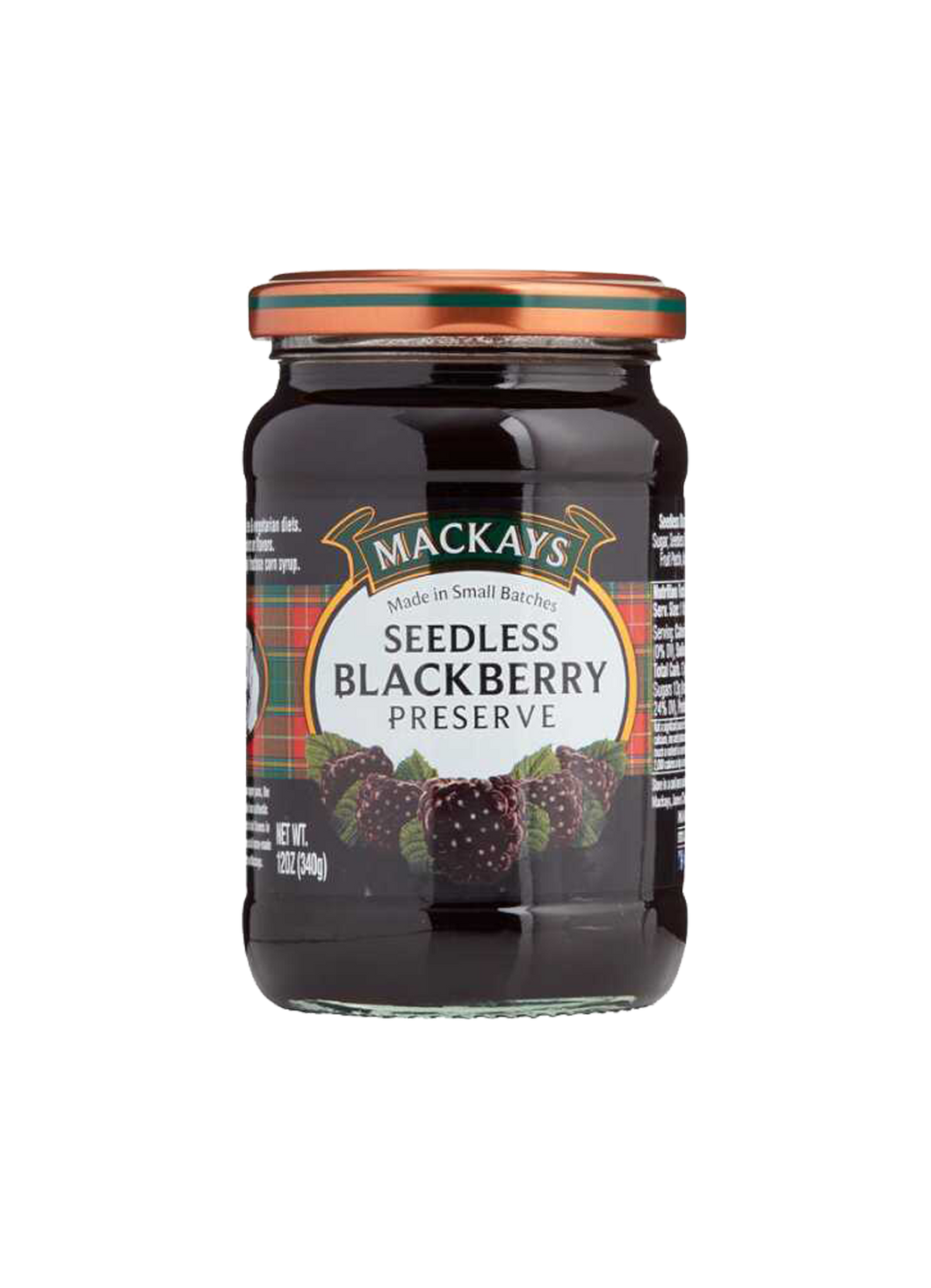 Mackays Seedless Blackberry Preserve 340g