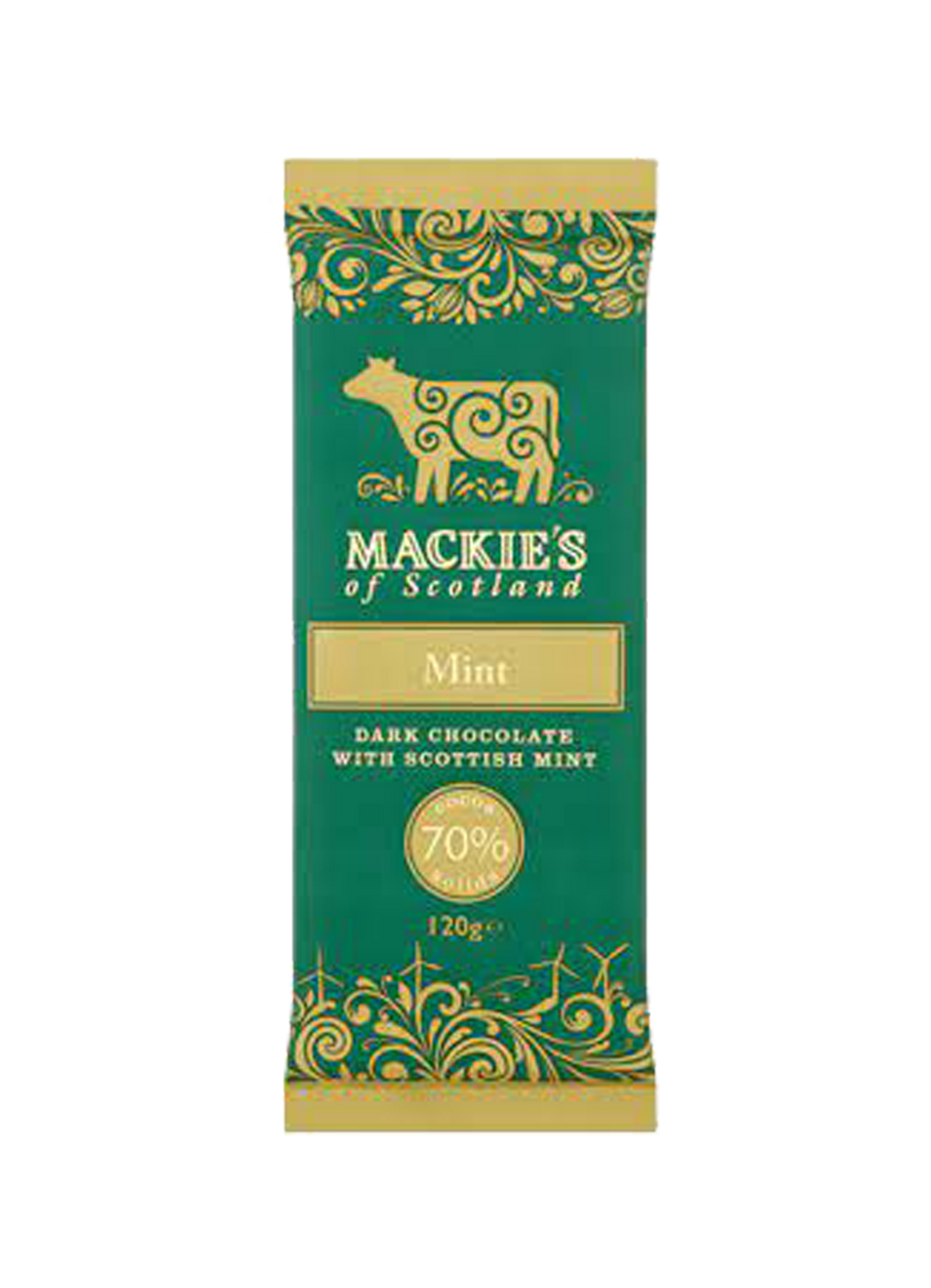 Mackie's Mint Dark Chocolate 120g