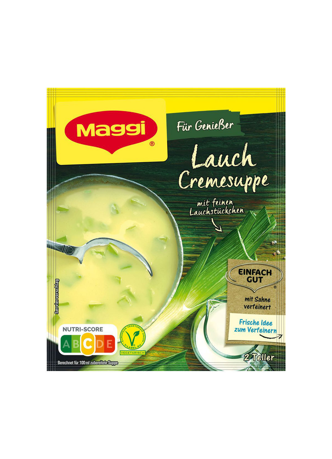 Maggi Cream of Leek Soup Lauch Cremesuppe 51g