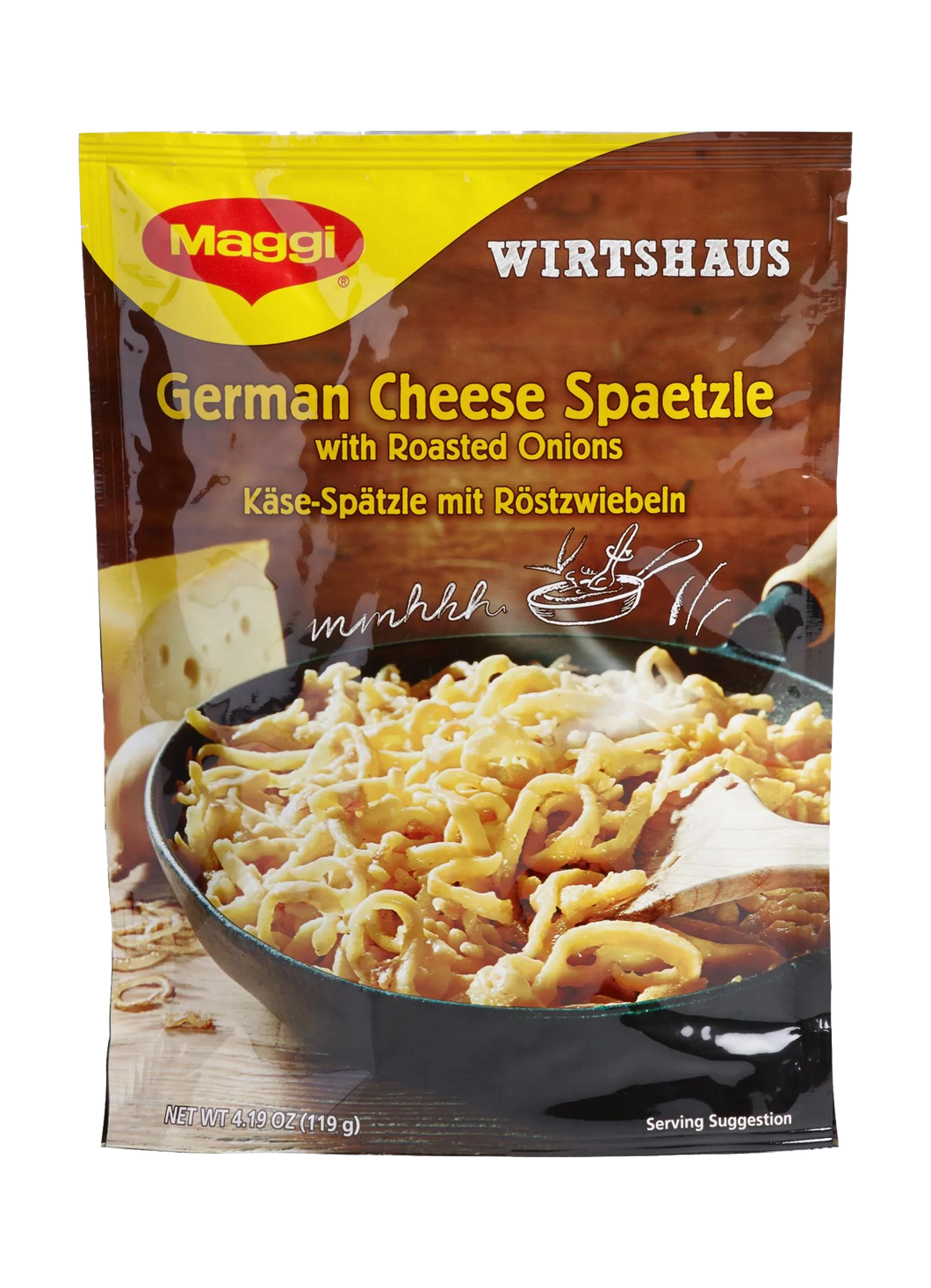 Maggi German Cheese Spaetzle with Roasted Onions 119g