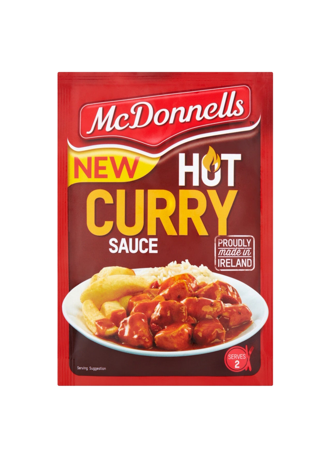 McDonnells Hot Curry Sauce Packets 50g