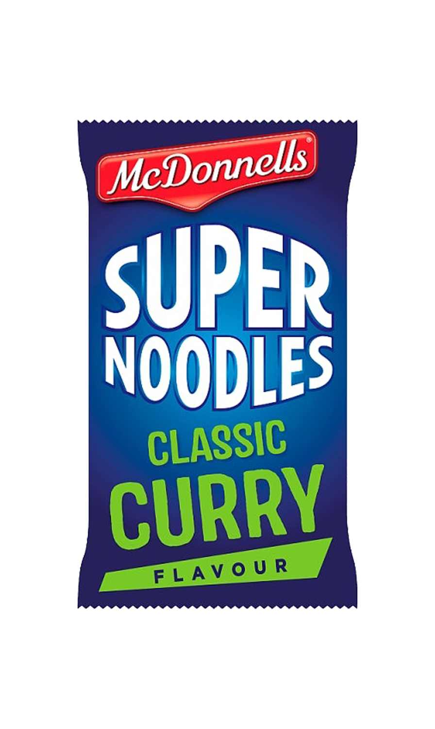 McDonnells Super Noodles Classic Curry flavour 100g