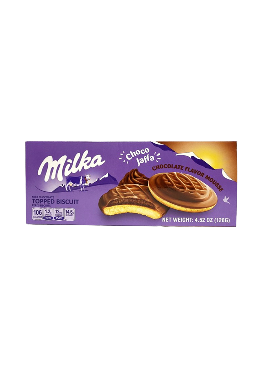Milka Choco Jaffa Chocolate Flavor Mousse 128g