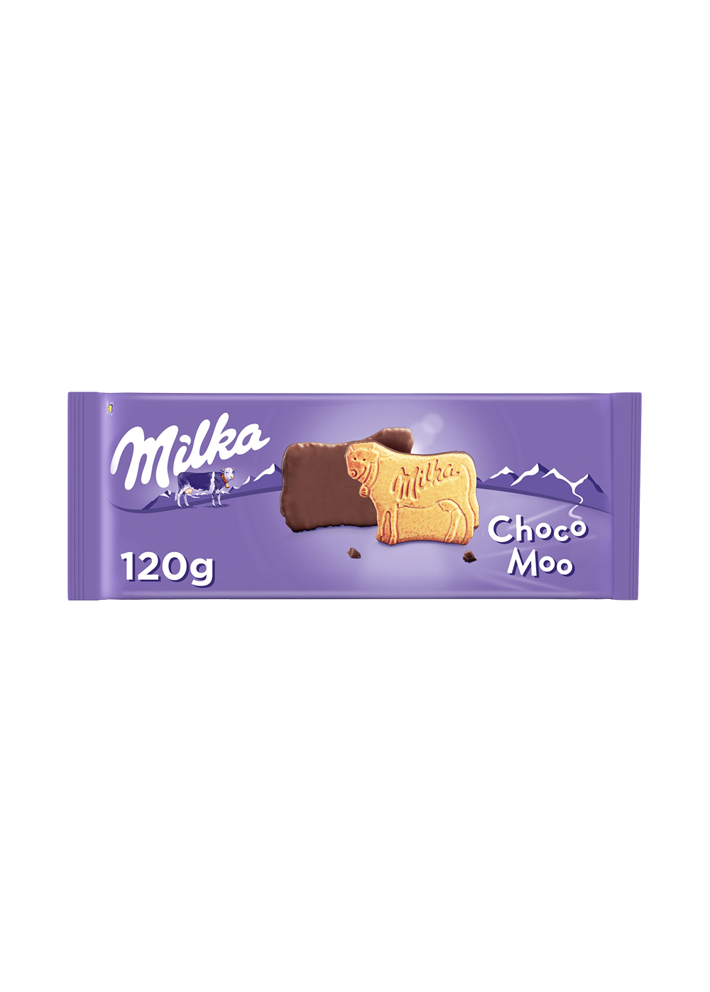Milka Choco Moo Milk Chocolate Topped Biscuit 120g