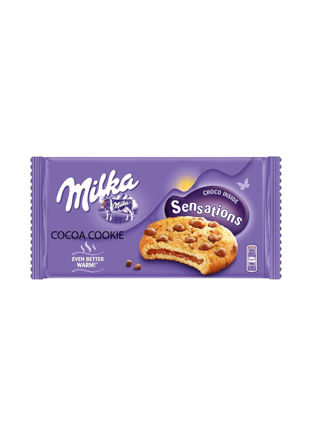 Milka Sensations Milk Chocolate Cocoa Cookie 156g
