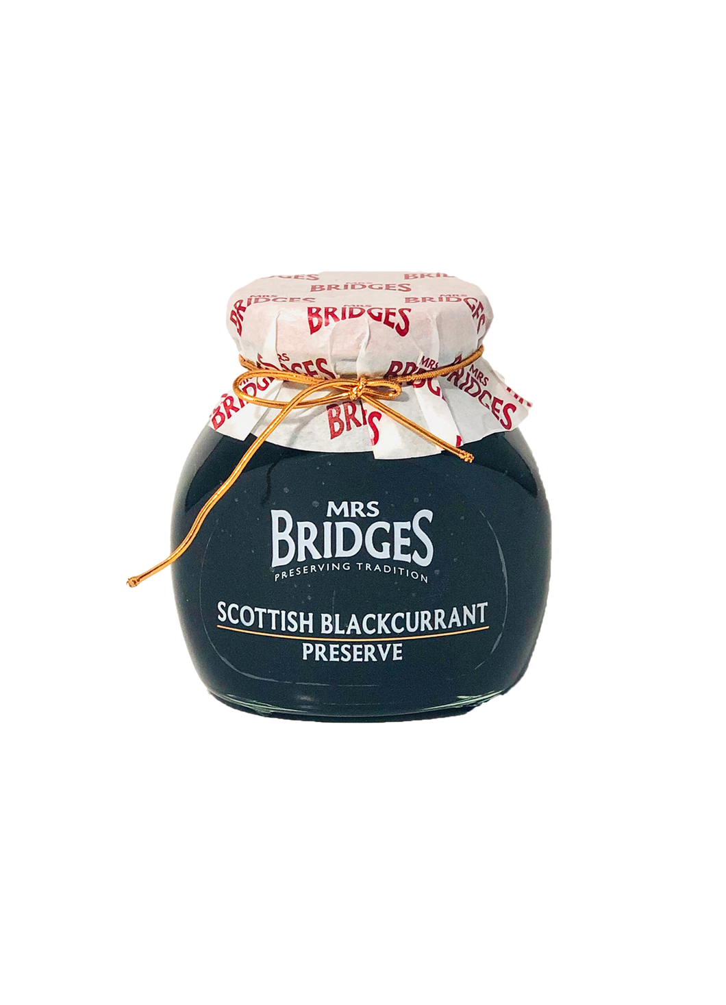 Mrs Bridges Scottish Blackcurrant Preserve (Extra Jam) 340g