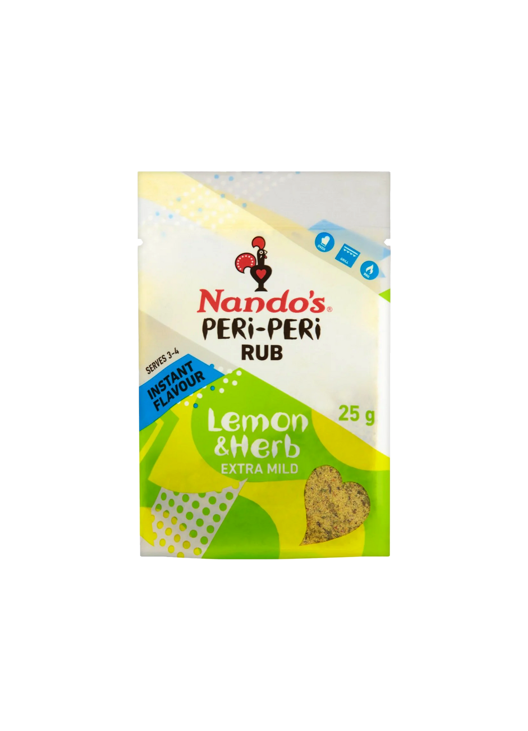 Nando's Peri-Peri Rub Lemon & Herb Extra Mild 25g