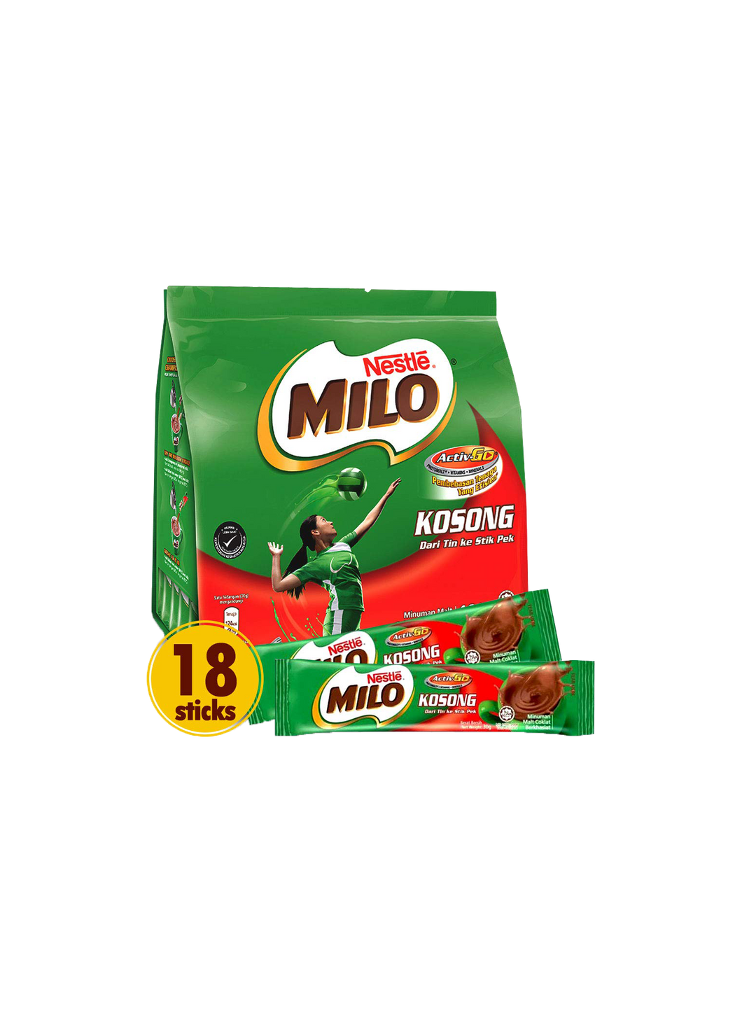 Nestle Milo Nutritious Chocolate Malt Drink Powder Individual Packets 30g