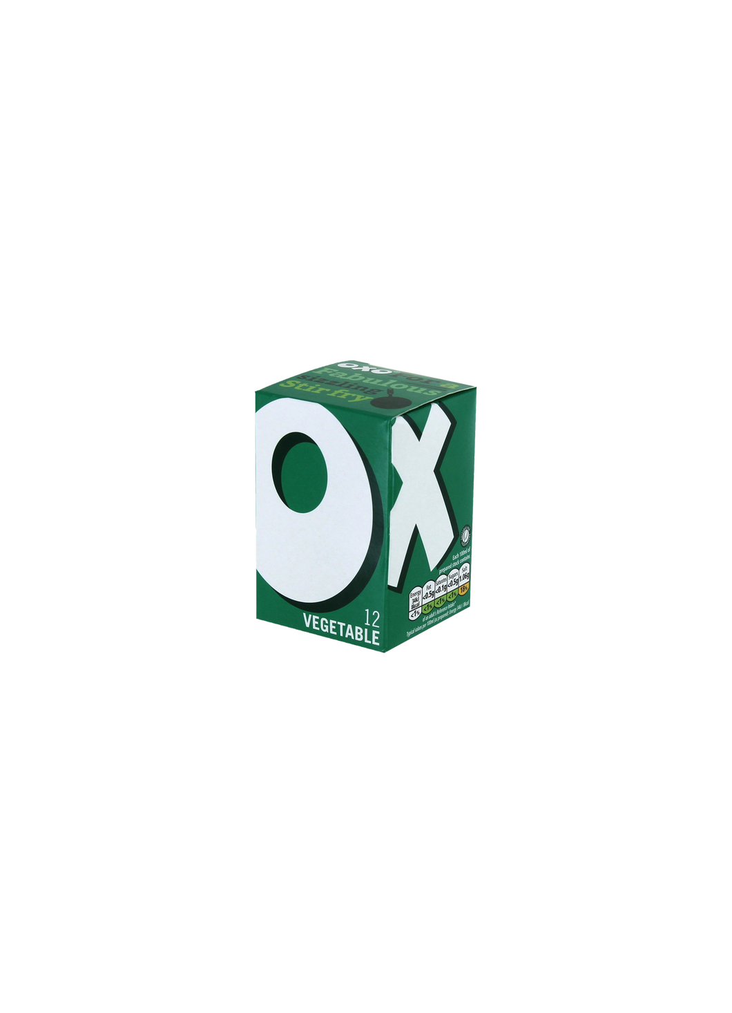 OXO 12 Vegetable Stock Cubes 71g