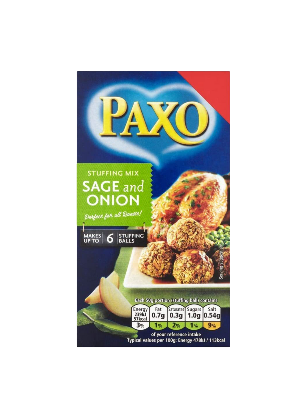 PAXO Sage & Onion Stuffing Mix 85g