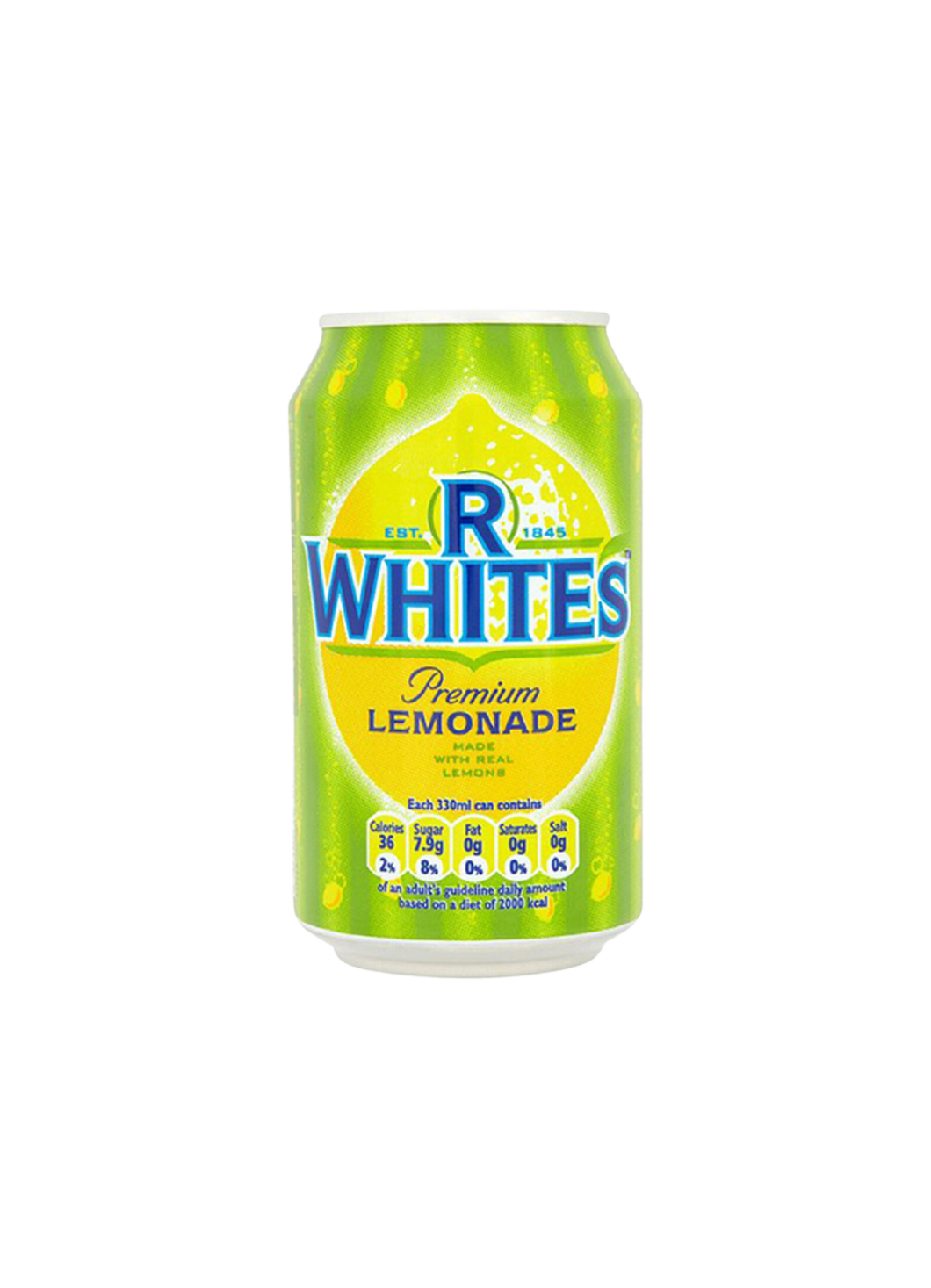 RWhites Premium Lemonade 330ml