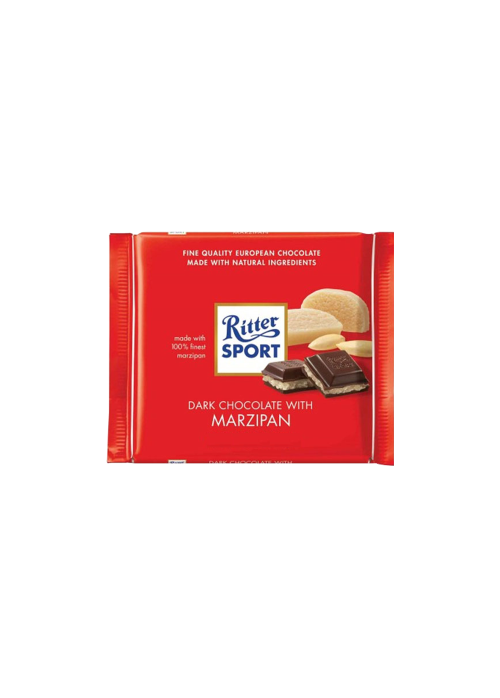 Ritter Sport Dark Chocolate with Marzipan Filling 16.67g