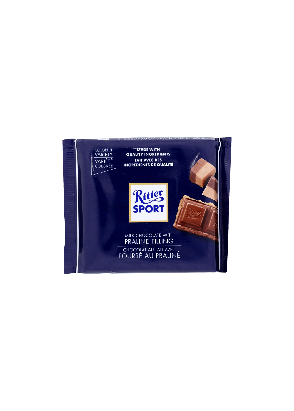 Ritter Sport Milk Chocolate with Praline Filling 16.67g