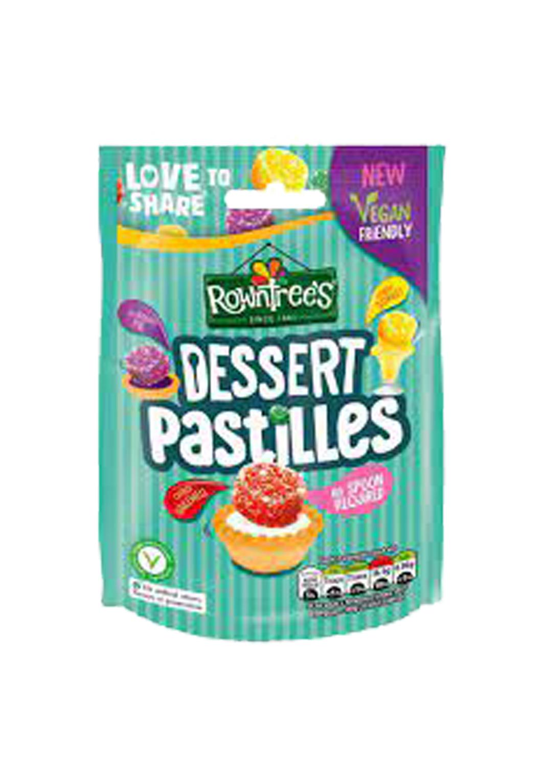Rowntrees Dessert Pastilles Pouch Bag 139g