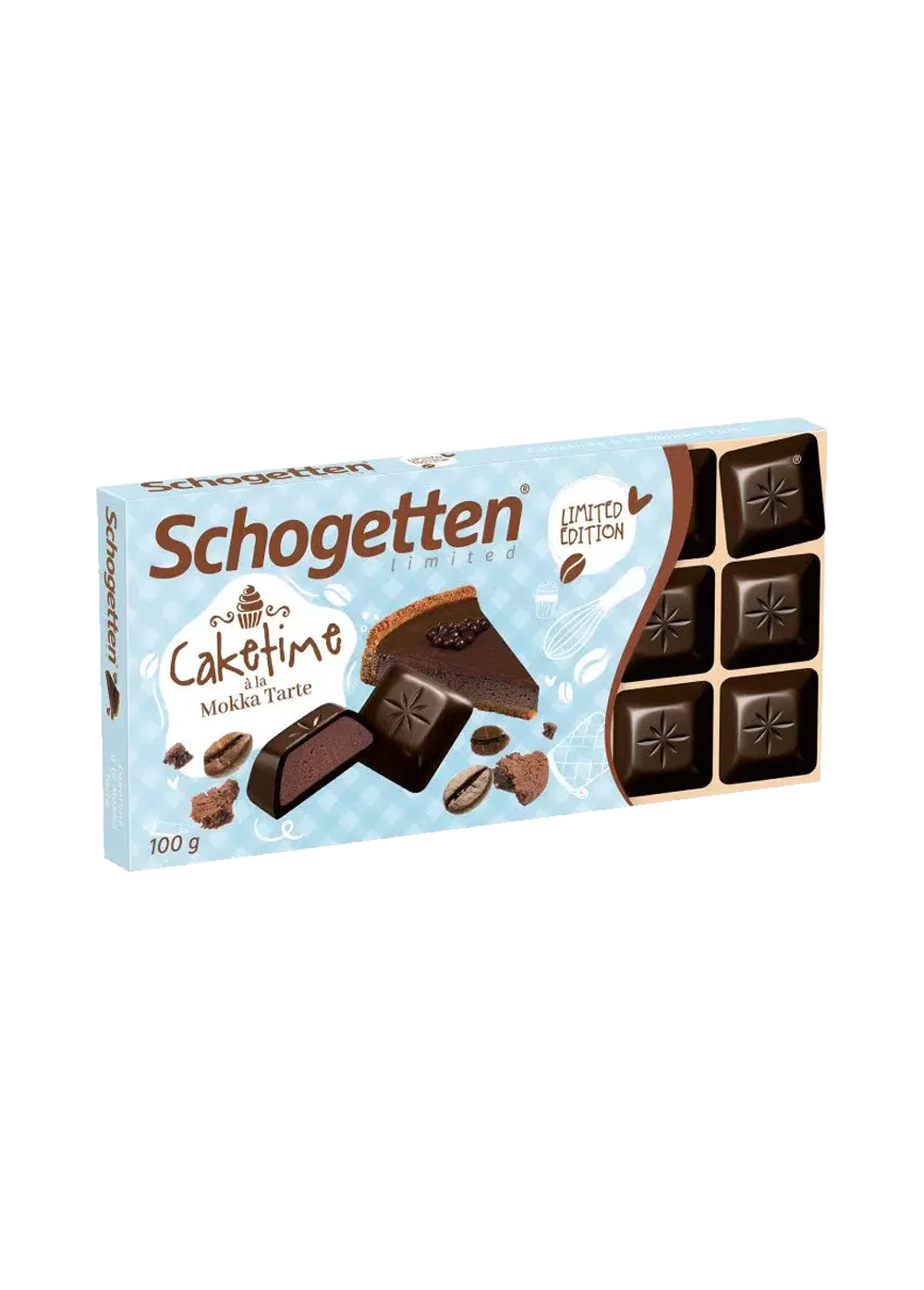 Schogetten Caketime a la Mokka Tarte Chocolate 100g