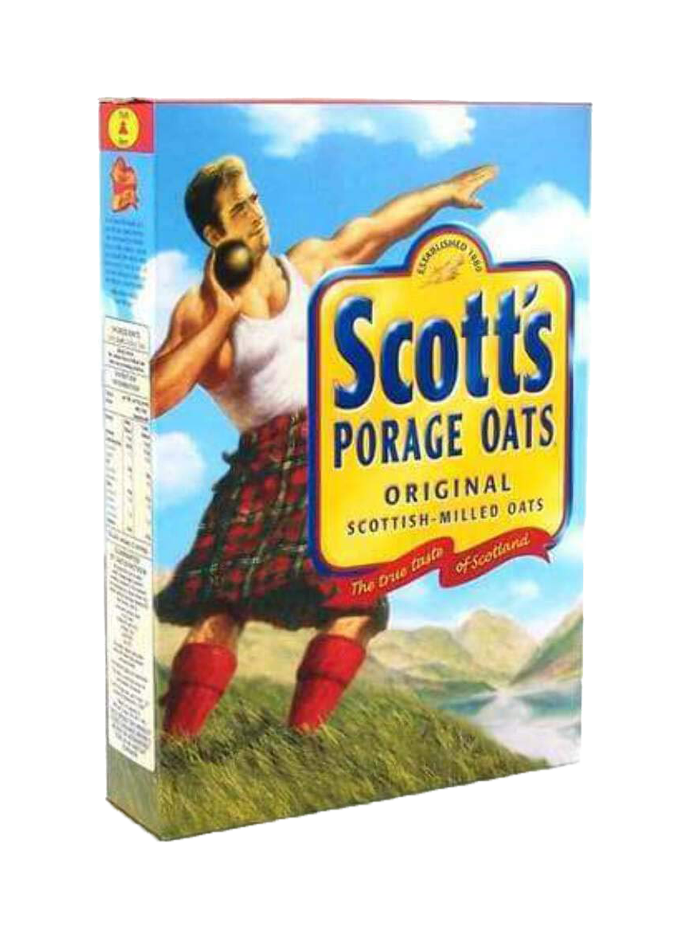 Scott's Porage Oats Original Traditional smooth cut oats 1kg