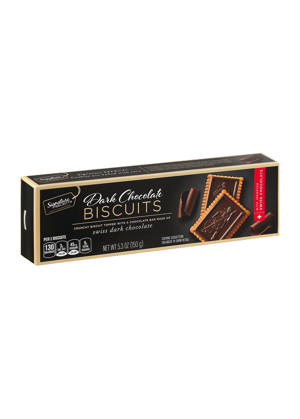 Signature Select Swiss Dark Chocolate Biscuits 150g Shi Eurasia