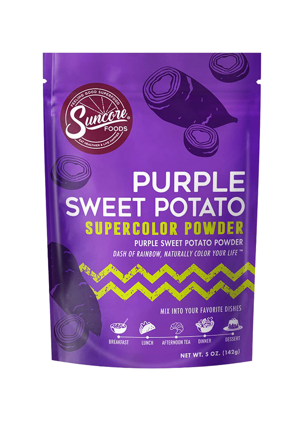Suncore Purple Sweet Potato Supercolor Powder 142g