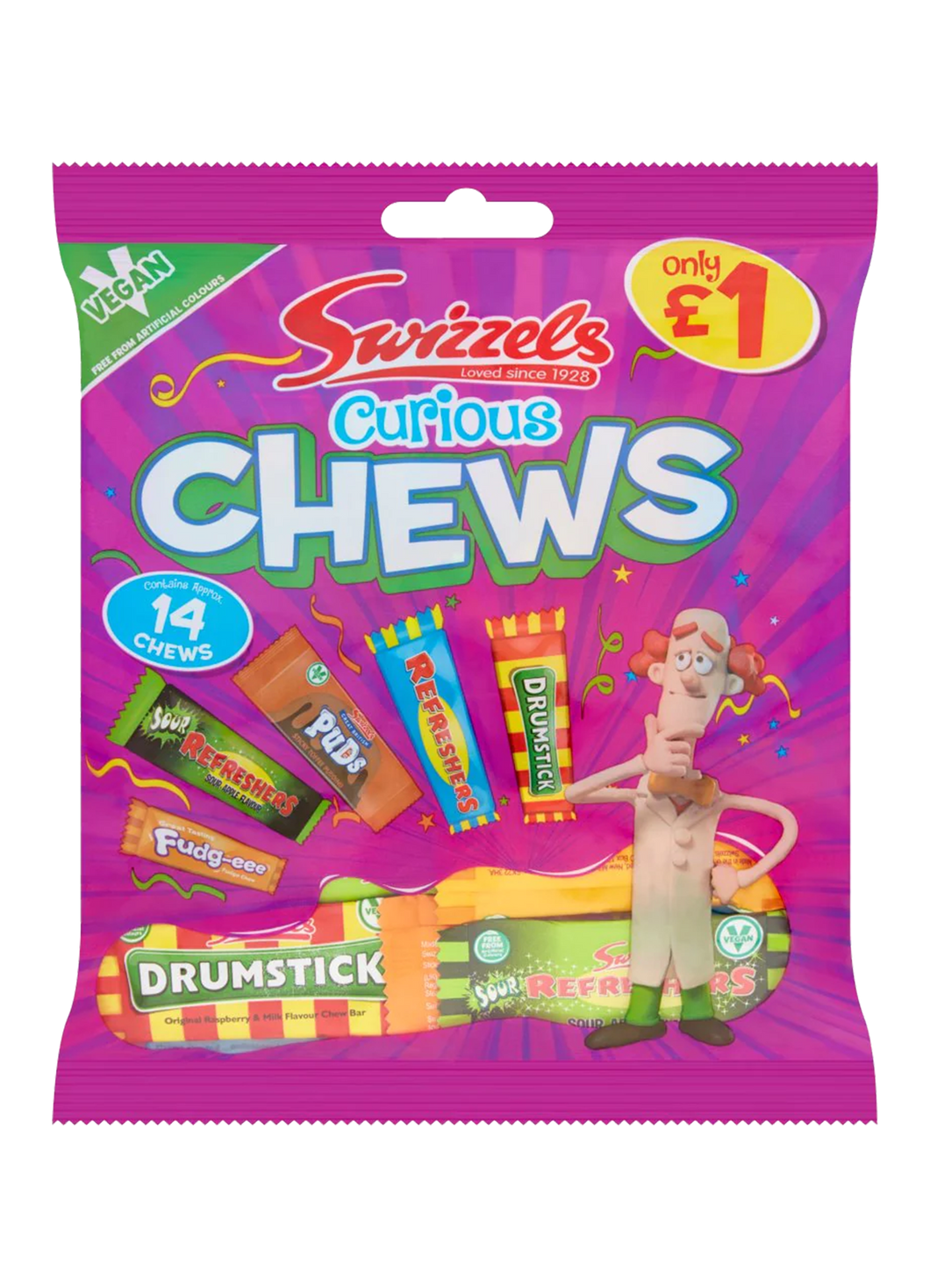 Swizzels Curious Chews 135g