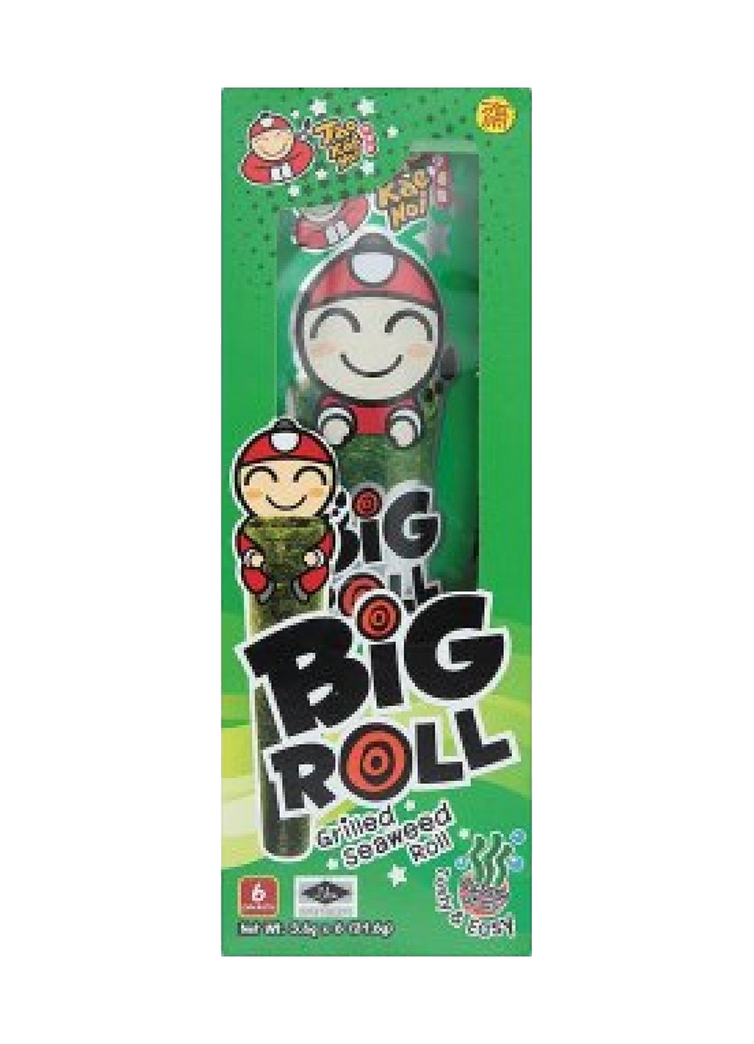 Tao Kae Noi Big Roll Grilled Seaweed Roll Classic 3g