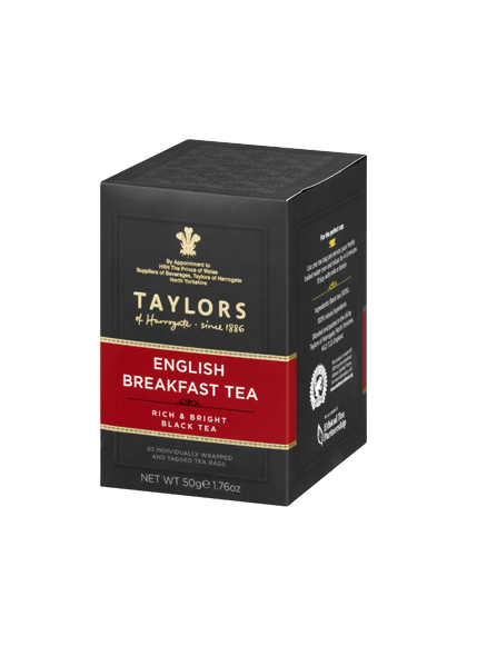 Taylors English Breakfast Tea (Black Tea) 20 tea bags