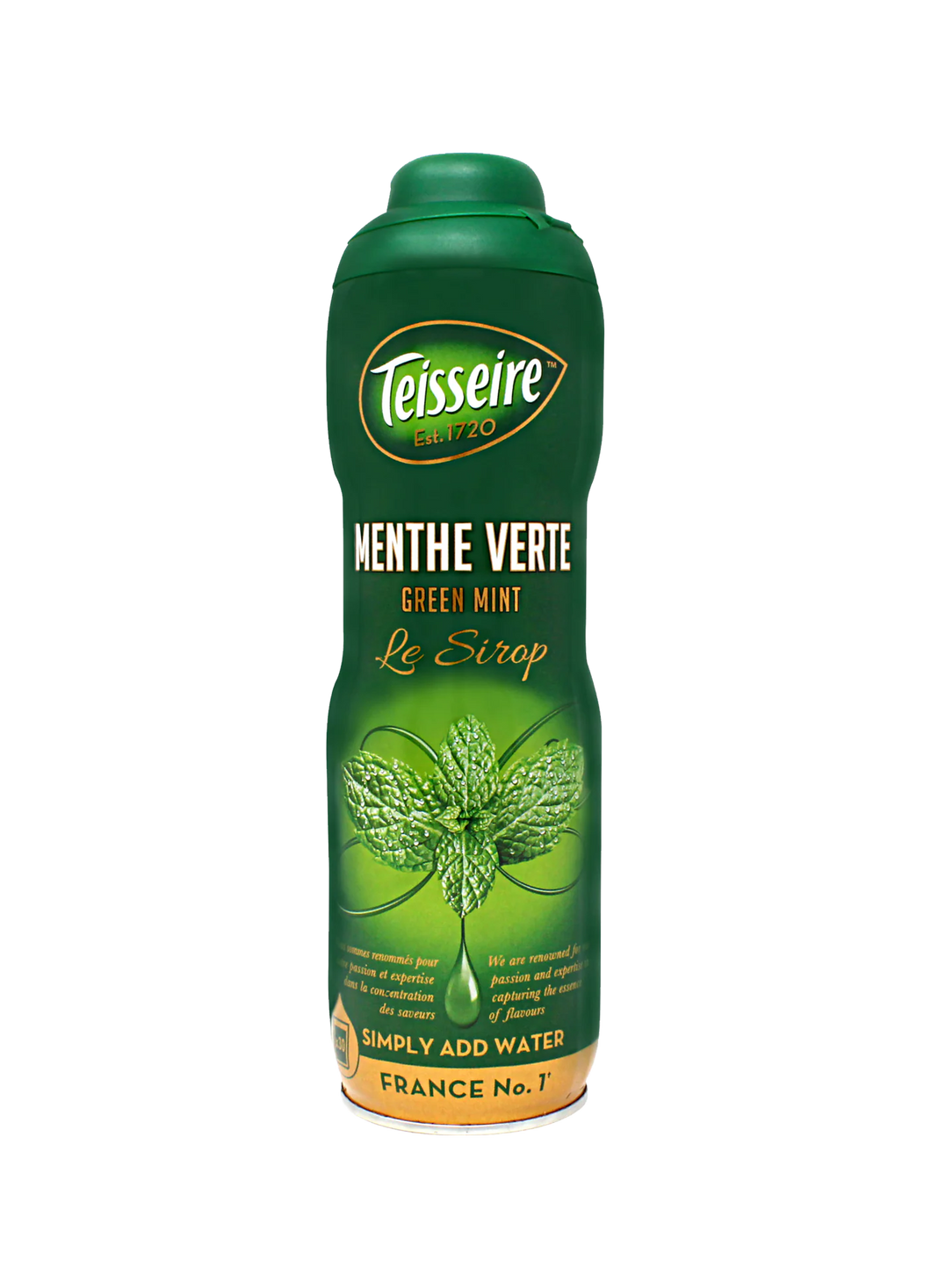 Teisseire Green Mint Syrup 600ml