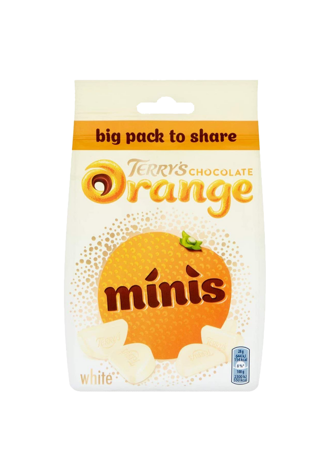 Terry's Chocolate Orange minis bag White 140g