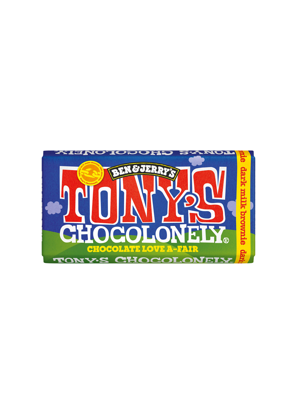 Tony's Chocolonely Dark Milk Chocolate with Brownie 180g