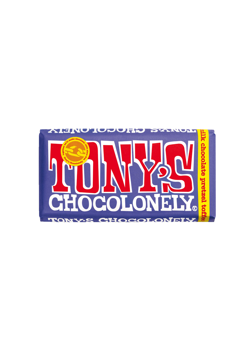 Tony's Chocolonely Pretzel Toffee Dark Milk Chocolate 180g – Shi Eurasia