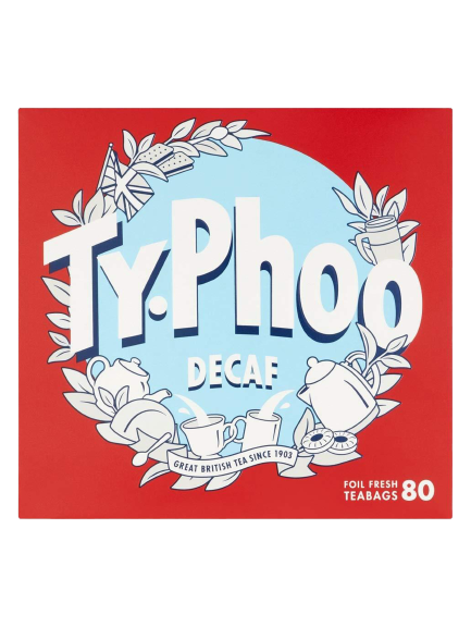 TyPhoo Decaf 80 tea bags