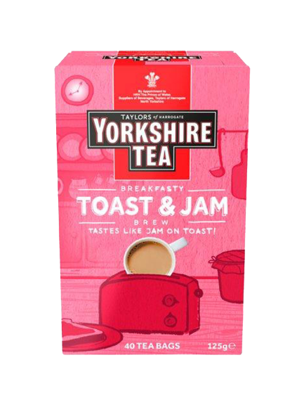 Yorkshire Tea Toast & Jam 40 tea bags