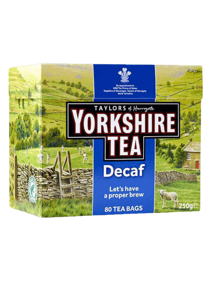 Yorkshire Decaf 80 tea bags