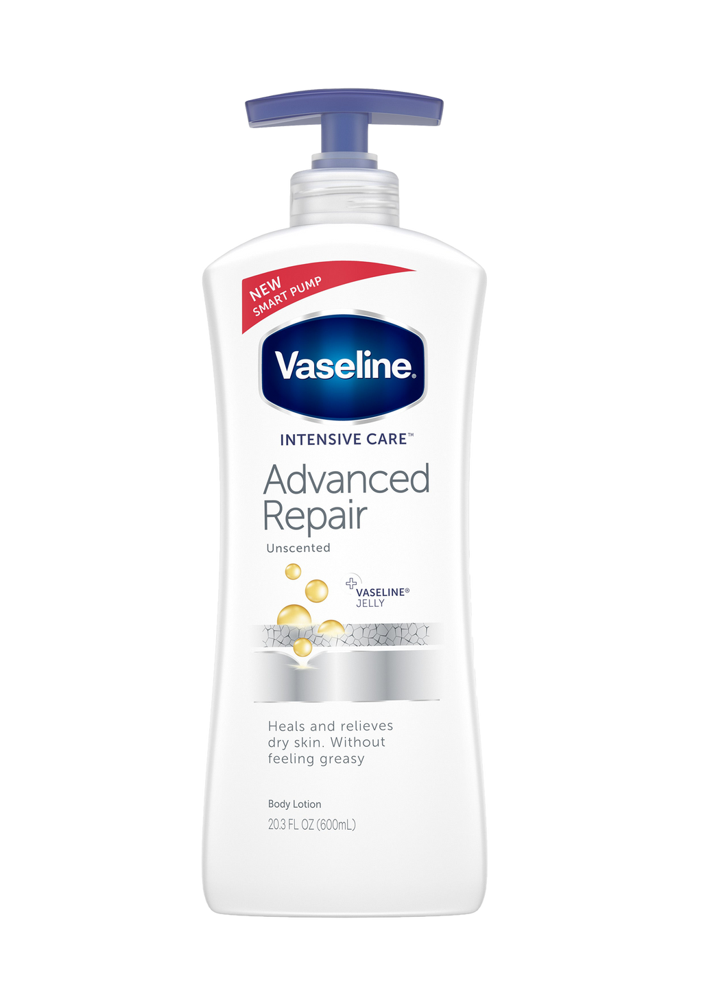 Vaseline Advanced Repair Unscented Body Lotion 400ml