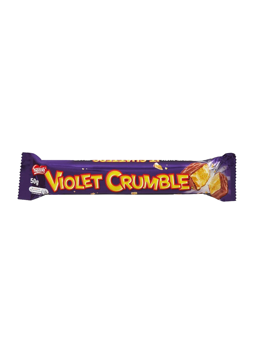 Violet Crumble Milk Choco 50g