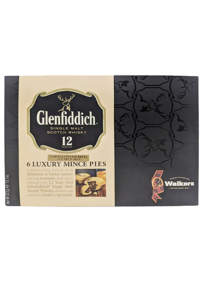 Walkers Glenfiddich 6 Luxury Mince Pies 372g