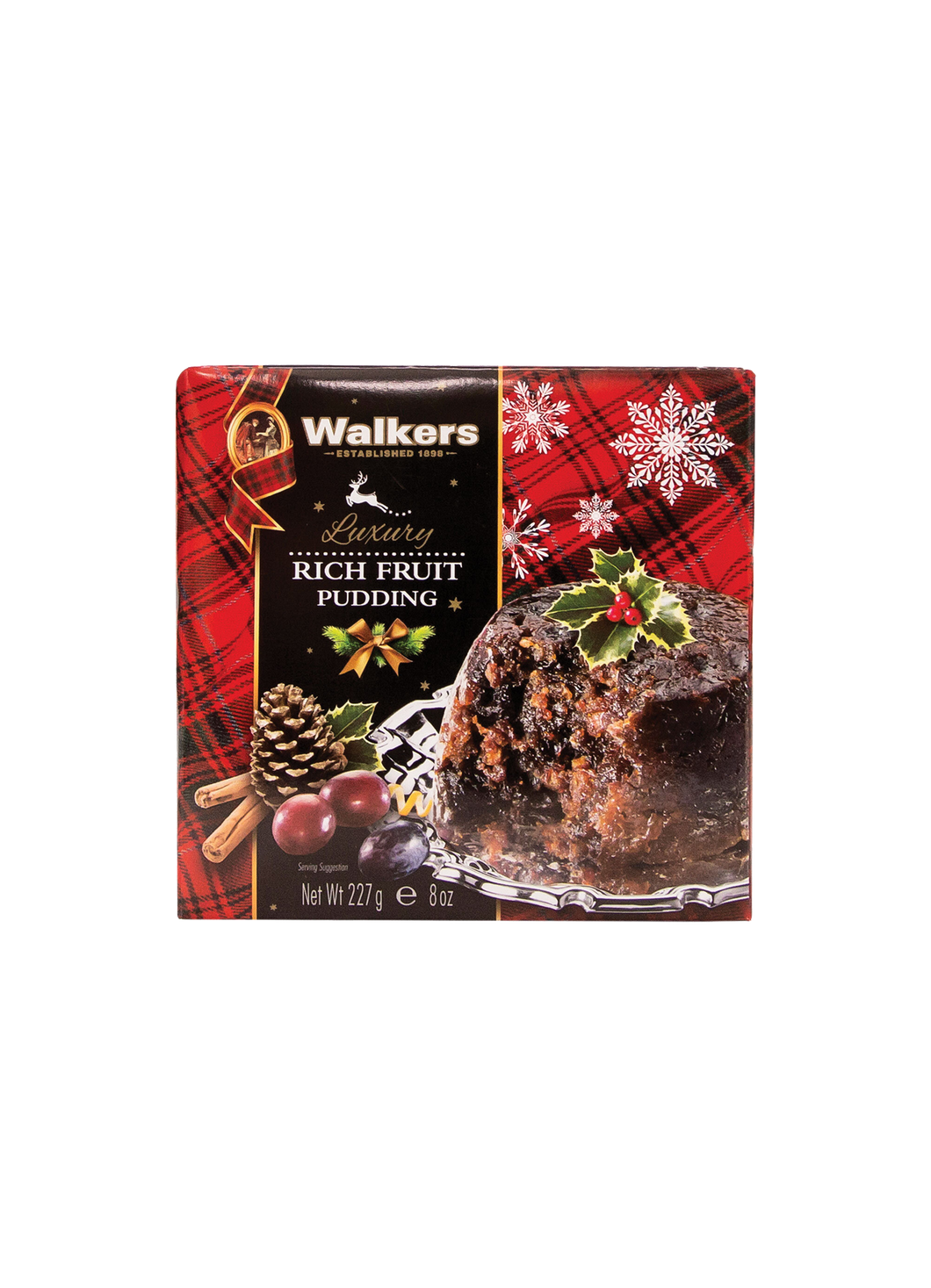 Walkers Luxury Rich Fruit Pudding 227g