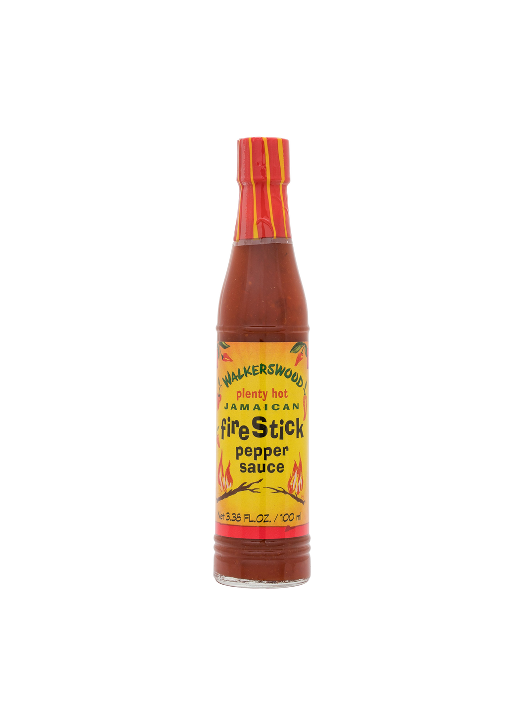 Walkerswood Jamaican Firestick Pepper Sauce Plenty Hot 170ml