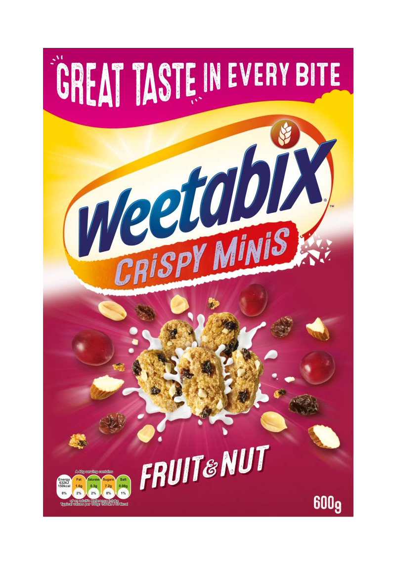 Weetabix Crispy Minis Fruit & Nut Cereal 600g