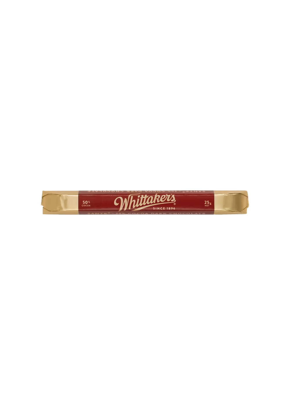 Whittakers 50 Cocoa Dark Chocolate Bar 25g Shi Eurasia