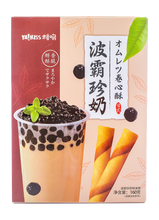 Load image into Gallery viewer, YA!KISS Rolled Wafer Pearl Milk Tea Flavor 160g
